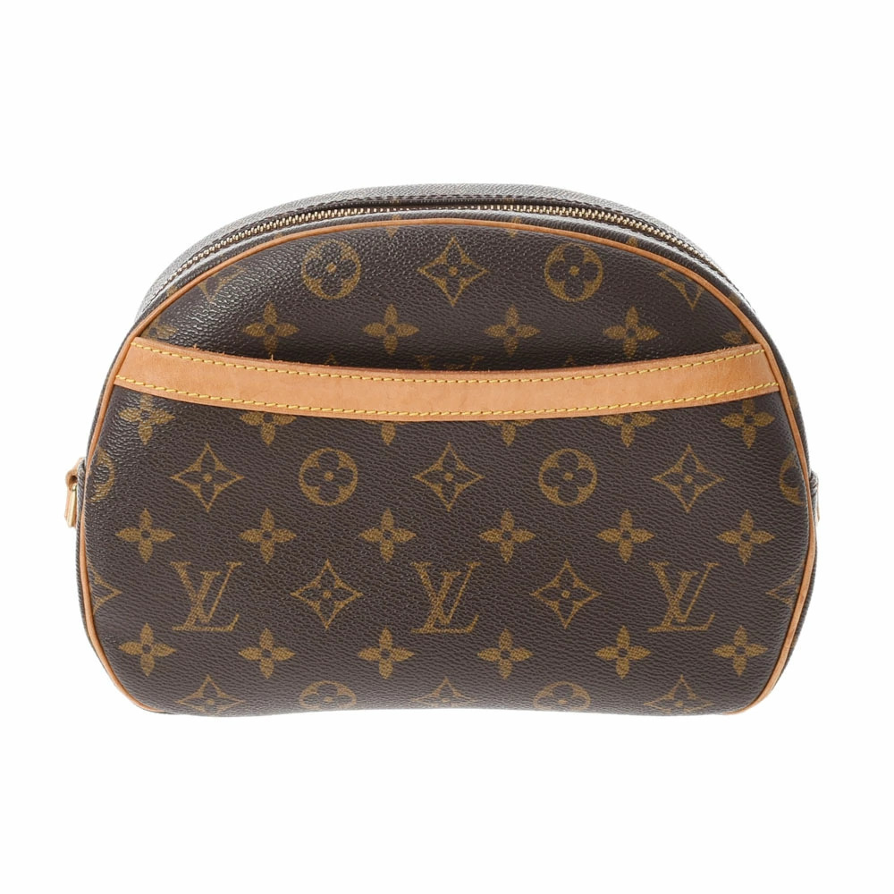 LOUIS VUITTON Monogram Blois Brown Canvas Shoulder Bag